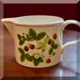 P04. Portmeirion “Summer Strawberries” creamer. 